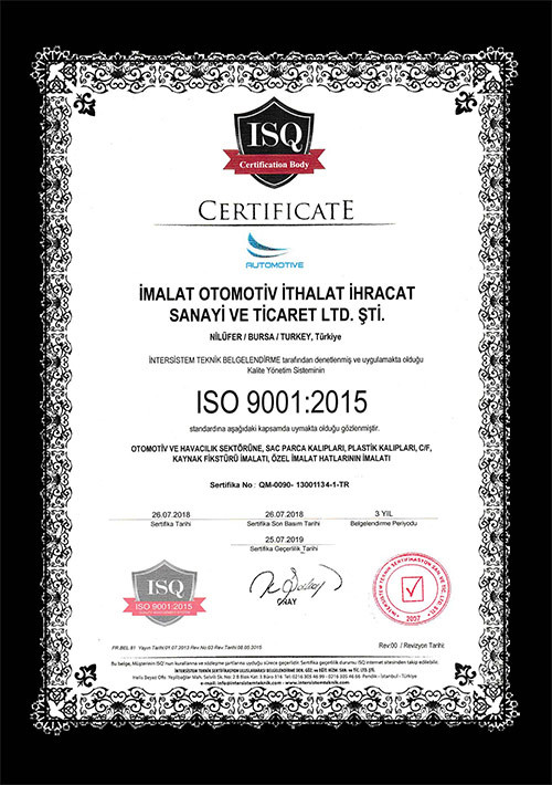 ISO 14001:2015 Çevre Yönetim Sistemi