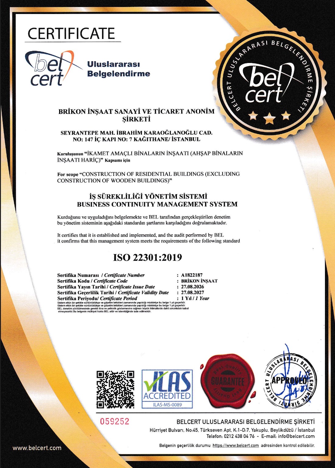 ISO 22301:2019 