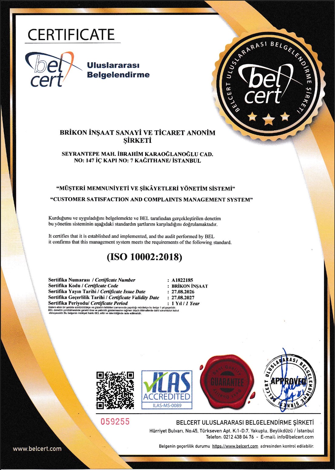 ISO 10002:2018